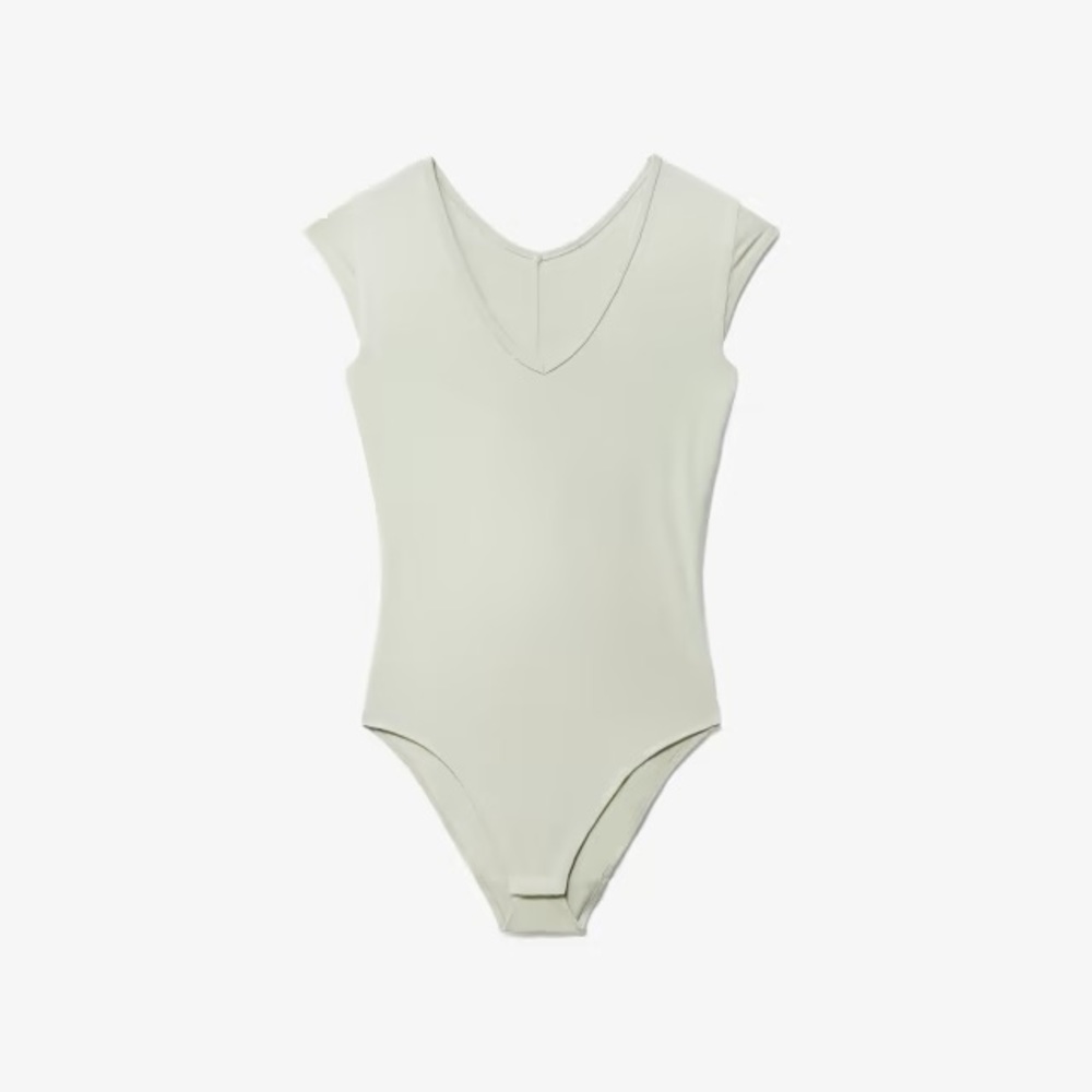 Everlane V-Neck Ballet Bodysuit